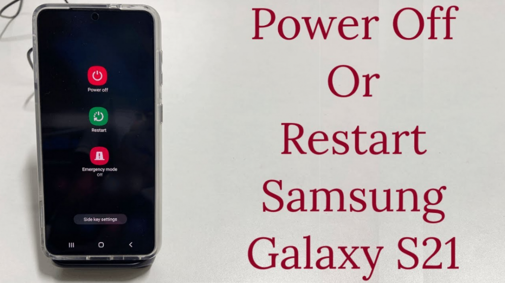 How to Turn Off Galaxy S21